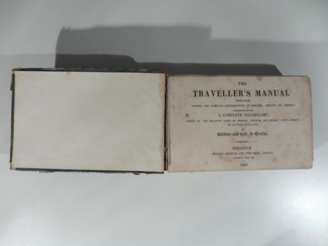 The Traveller's Manual containing copious and familiar conversations in English...